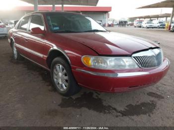  Salvage Lincoln Continental