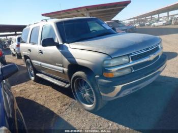  Salvage Chevrolet Tahoe