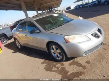  Salvage Pontiac G6