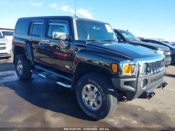  Salvage HUMMER H3 Suv