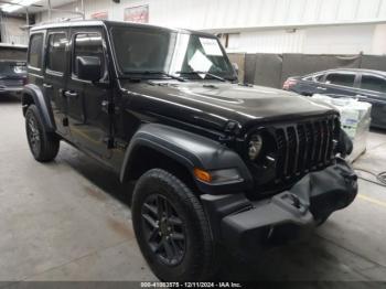  Salvage Jeep Wrangler