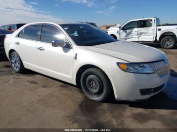  Salvage Lincoln MKZ