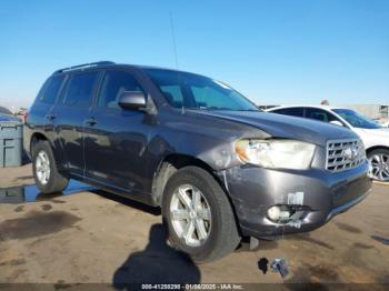  Salvage Toyota Highlander