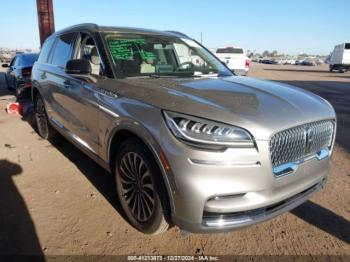  Salvage Lincoln Aviator