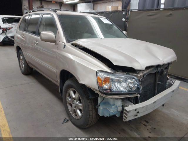  Salvage Toyota Highlander