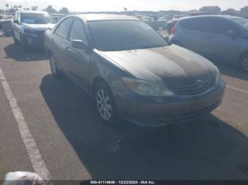  Salvage Toyota Camry