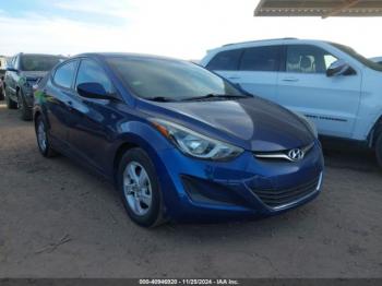  Salvage Hyundai ELANTRA