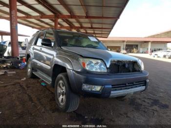  Salvage Toyota 4Runner