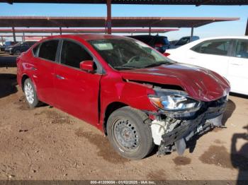  Salvage Nissan Sentra