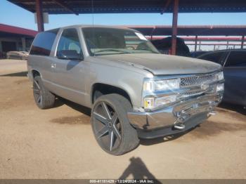  Salvage Chevrolet Tahoe