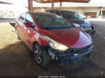  Salvage Hyundai ELANTRA