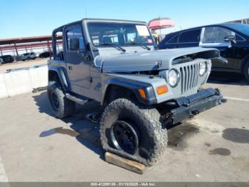  Salvage Jeep Wrangler