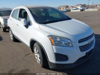  Salvage Chevrolet Trax