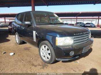  Salvage Land Rover Range Rover