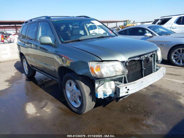  Salvage Toyota Highlander