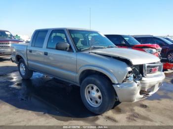  Salvage GMC Sonoma