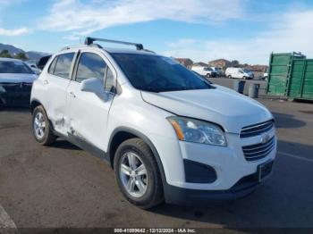  Salvage Chevrolet Trax