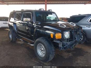  Salvage HUMMER H3 Suv