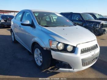  Salvage Chevrolet Sonic