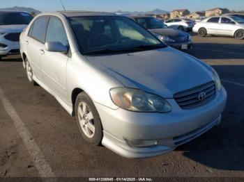  Salvage Toyota Corolla