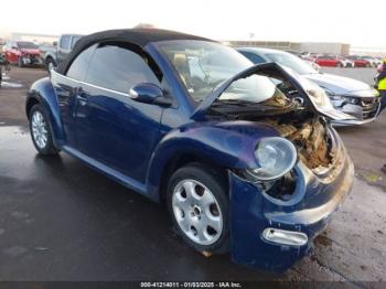  Salvage Volkswagen Beetle