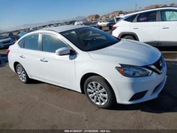  Salvage Nissan Sentra