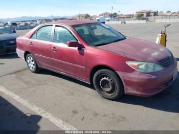  Salvage Toyota Camry