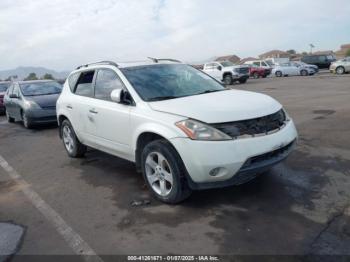  Salvage Nissan Murano