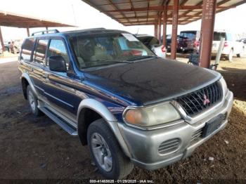  Salvage Mitsubishi Montero Sport