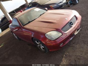  Salvage Mercedes-Benz Slk-class