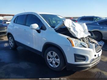  Salvage Chevrolet Trax