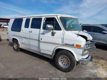  Salvage GMC Rally Wagon   Van