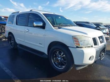  Salvage Nissan Armada