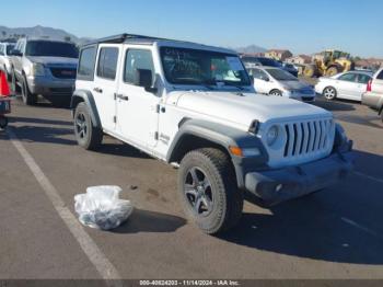  Salvage Jeep Wrangler