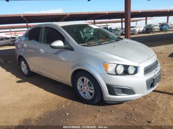  Salvage Chevrolet Sonic