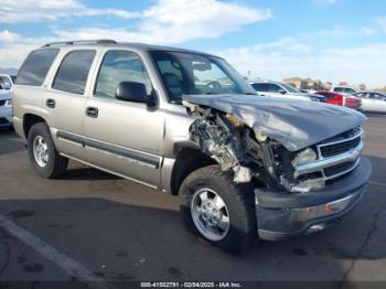  Salvage Chevrolet Tahoe