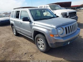  Salvage Jeep Patriot