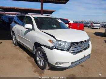  Salvage Toyota Highlander