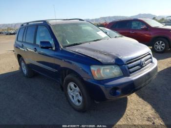  Salvage Toyota Highlander