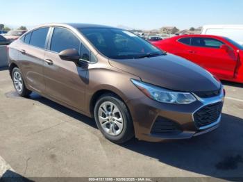  Salvage Chevrolet Cruze