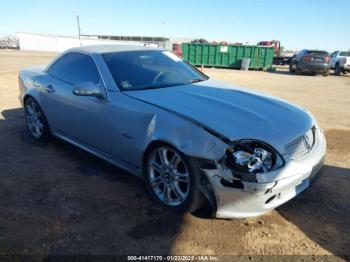  Salvage Mercedes-Benz Slk-class