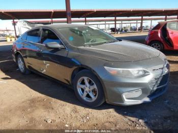  Salvage Chevrolet Malibu