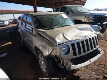  Salvage Jeep Patriot