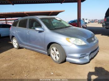  Salvage Toyota Matrix