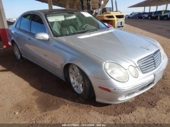  Salvage Mercedes-Benz E-Class