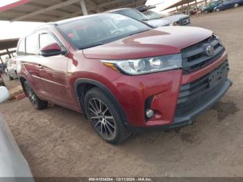  Salvage Toyota Highlander