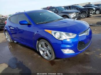  Salvage Hyundai VELOSTER