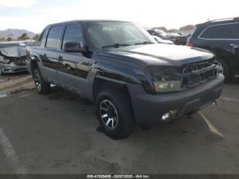  Salvage Chevrolet Avalanche 2500