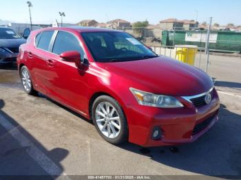  Salvage Lexus Ct