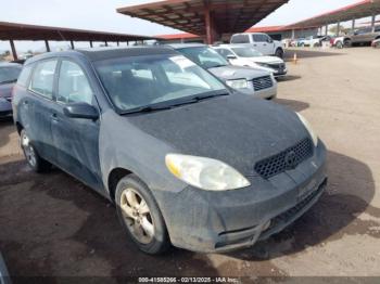  Salvage Toyota Matrix